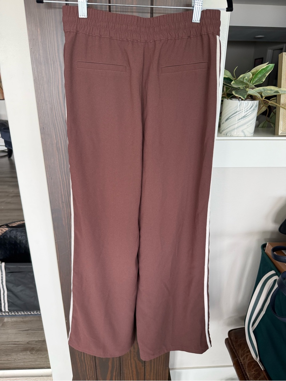 Women’s Z Supply Track Pants with White Side Stripes, Size Small - Picture 3 of 5